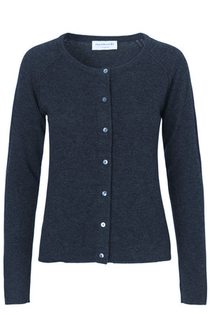 1421 CARDIGAN DARK NAVY MELANGE - 1421