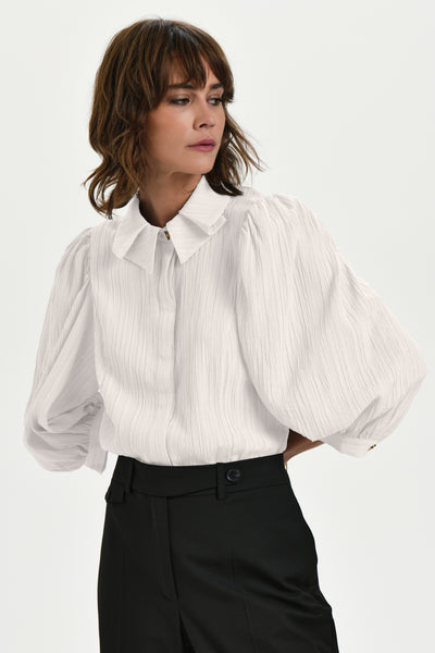FrostyKB Blouse Bright White - 10103415 Thumbnail