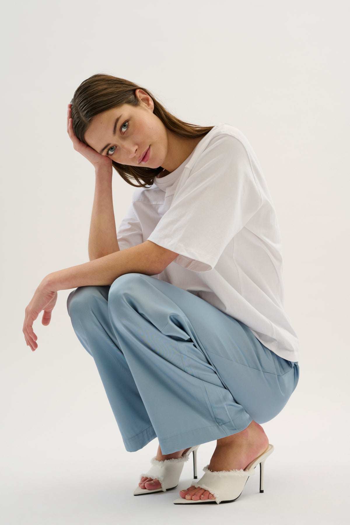 AmandaKB Tee Bright White