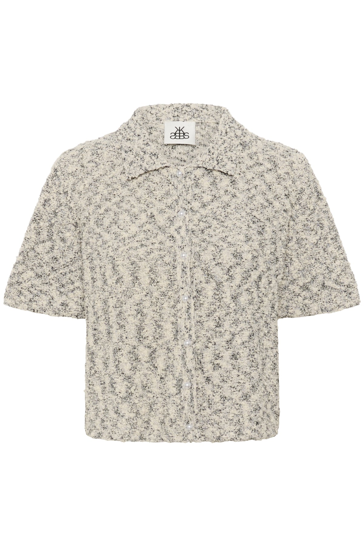 KBUnice Cardigan Egret Melange - 1101031 - 10105375