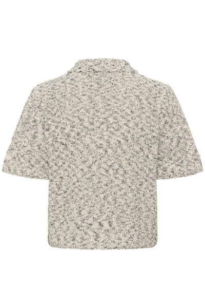 KBUnice Cardigan Egret Melange - 1101031 - 10105375 Thumbnail