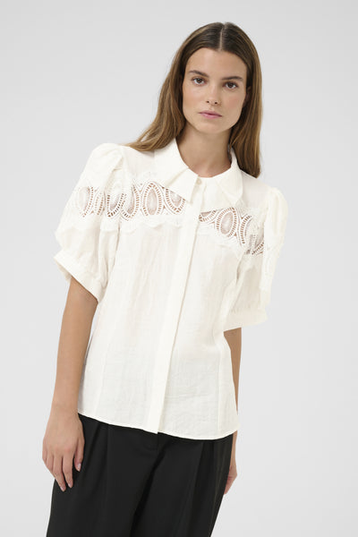 KBUrith Frosty Blouse Egret - 10105397 Thumbnail