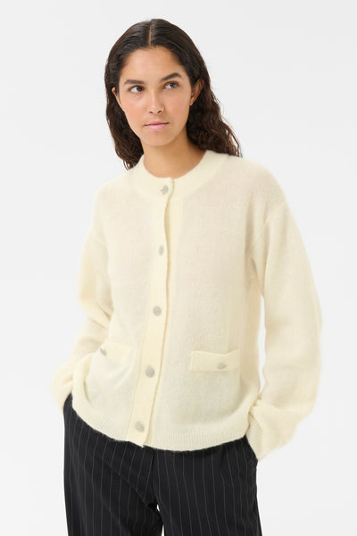 KBZelda Cardigan Egret - 10105522 Thumbnail