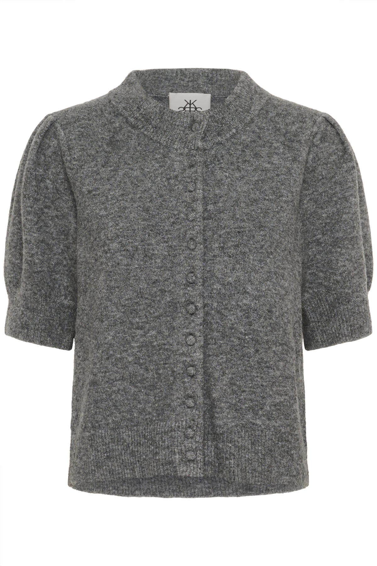 KBBrona Noabelle Cardigan Medium Grey Melange - 10105684