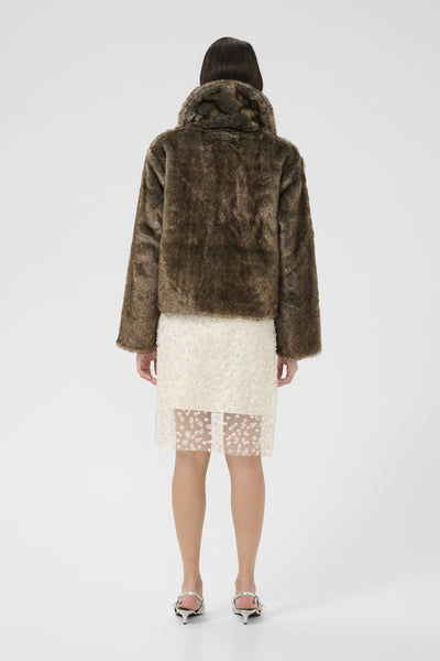 KBCarol Fur Jacket Falcon - 181304 - 10105713 Thumbnail