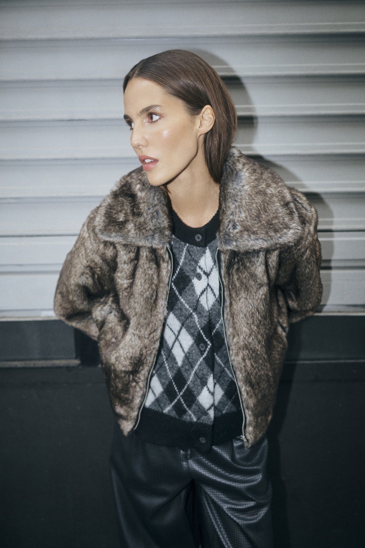 KBCarol Fur Jacket Falcon - 181304 - 10105713