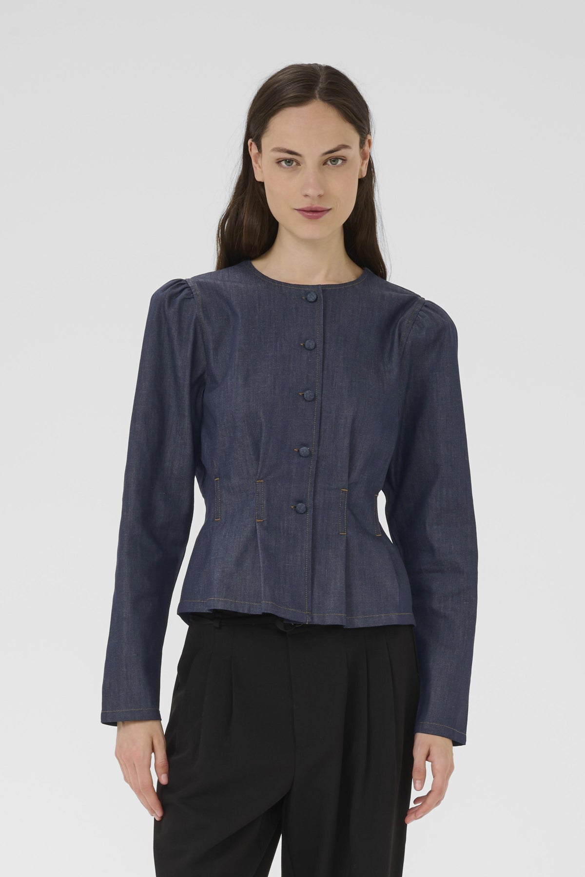 KBDrew Blouse Ombre Blue - 194014 - 10105763