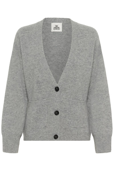 KBAnemone Cardigan Medium Grey Melange - 103702 - 10105774 Thumbnail