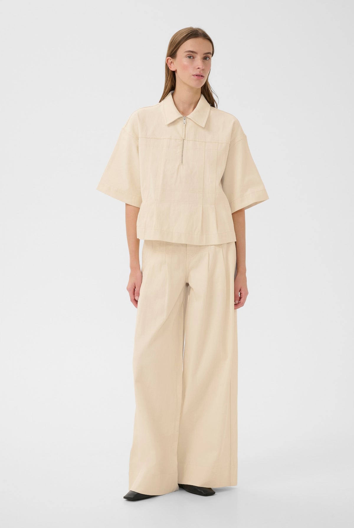 KBEleanor Shirt Egret - 110103 - 10105814