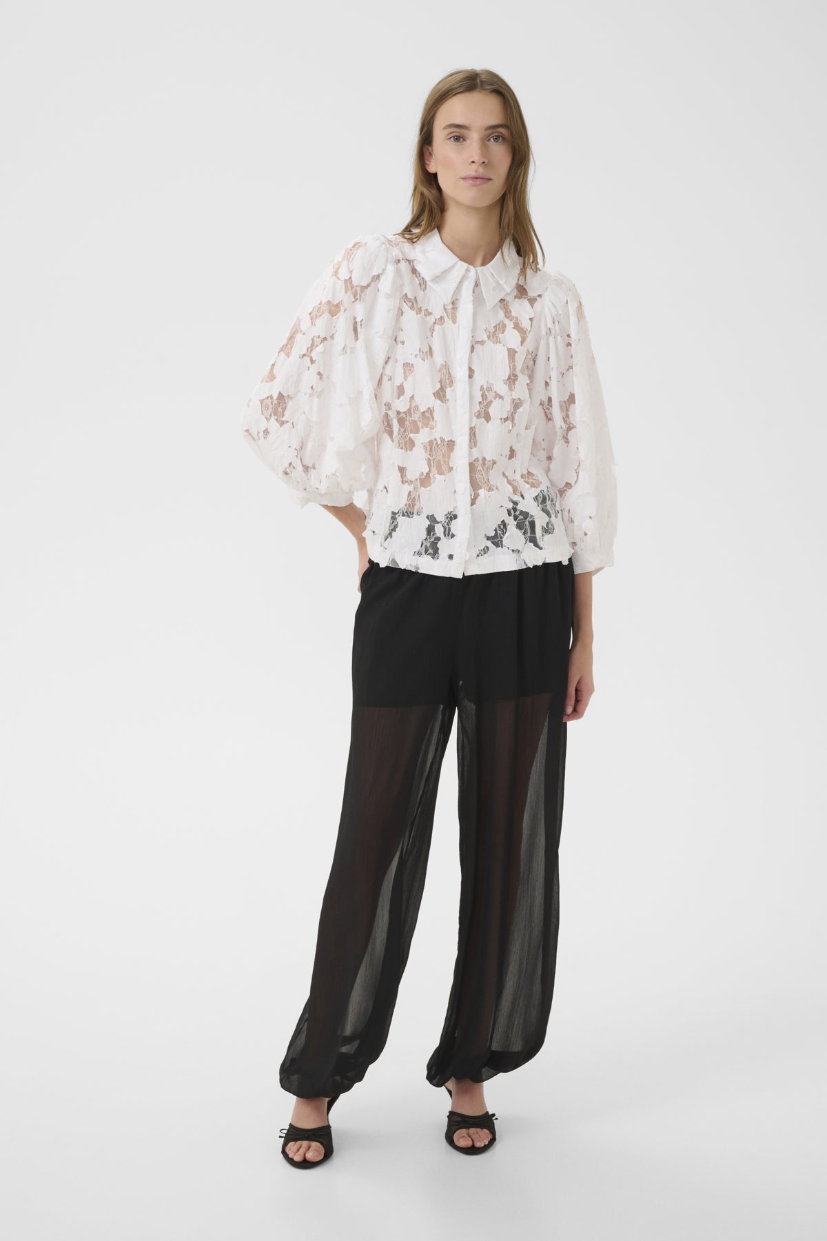 KBEna Frosty Blouse Bright White - 110601 - 10105842