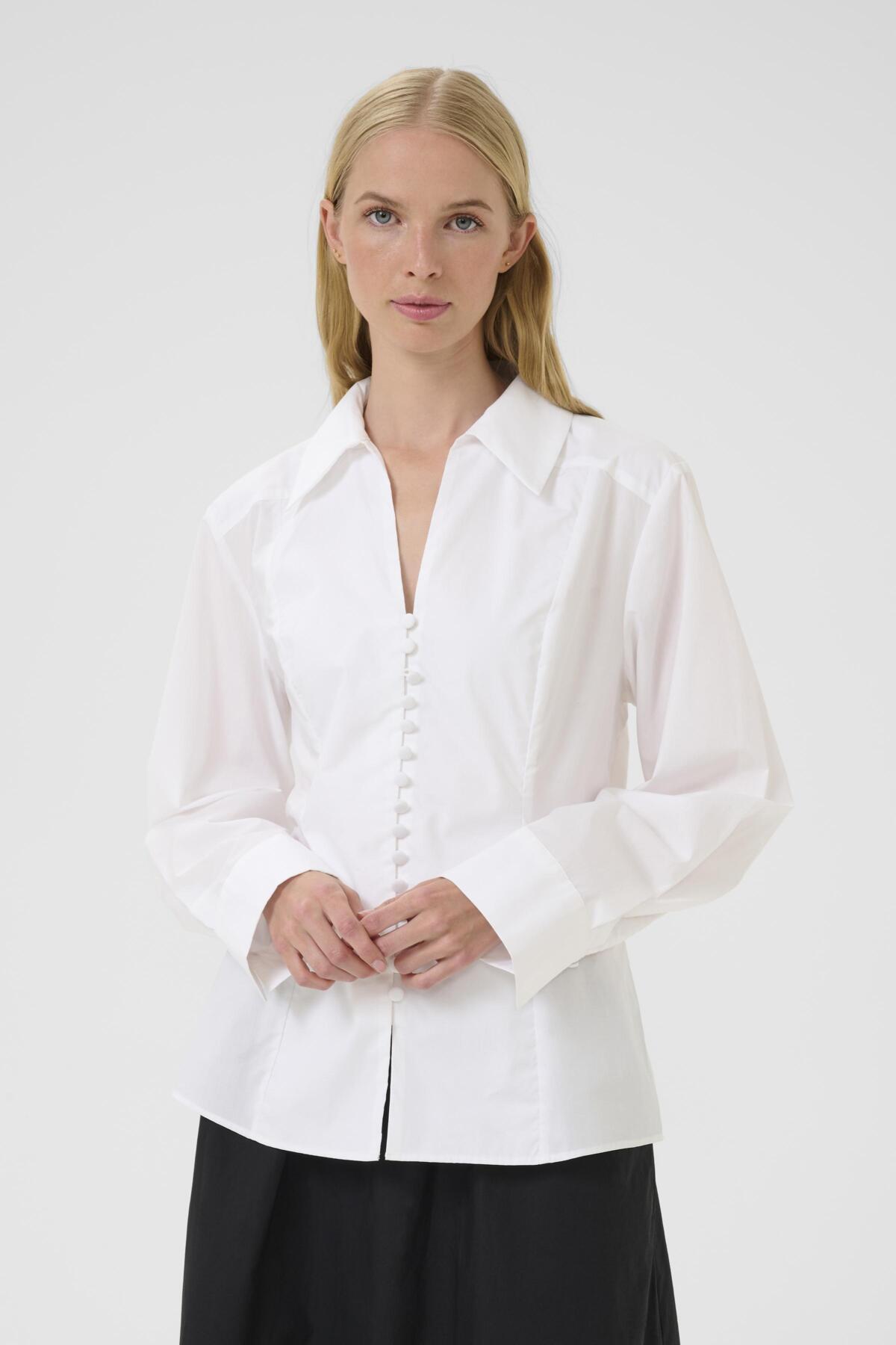 KBCamille Shirt Bright White - 110601 - 10105856