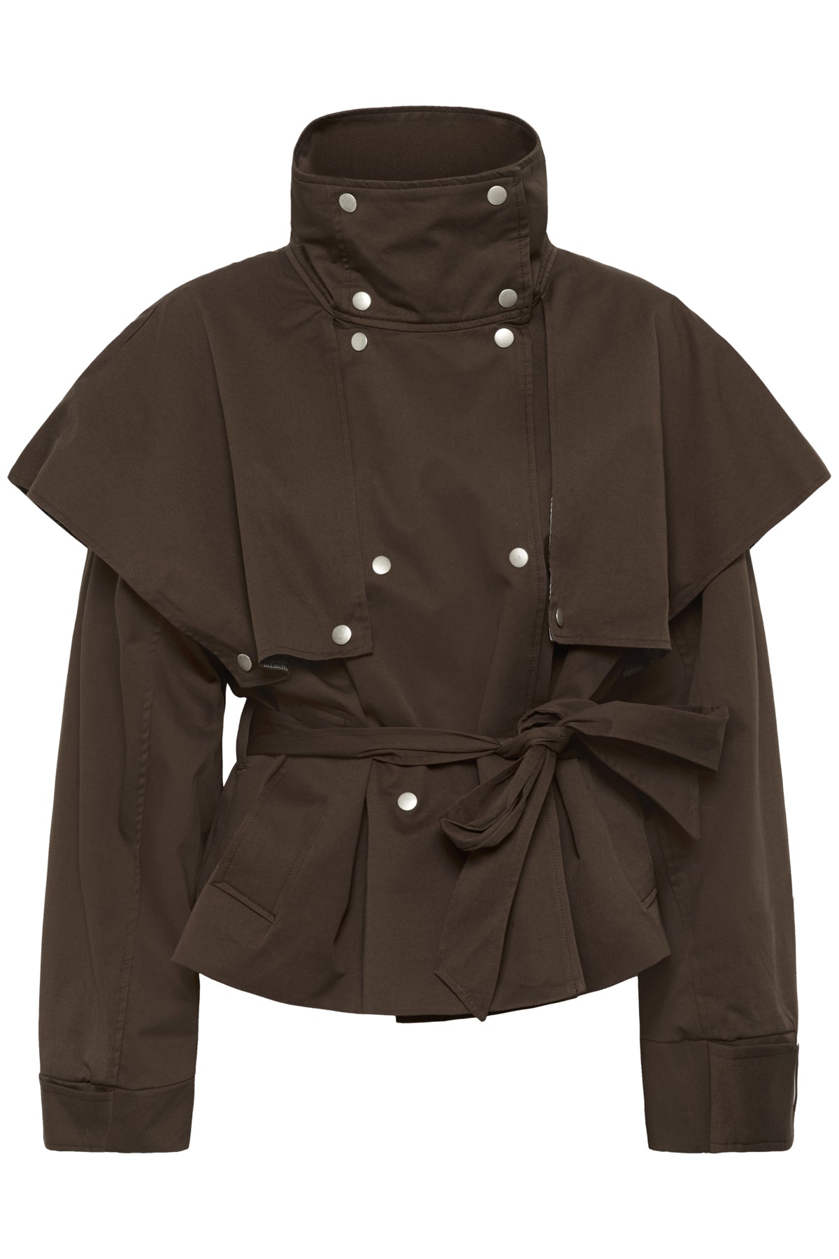 KBDana Short Trench Jacket Chocolate Martini - 191216 - 10105927