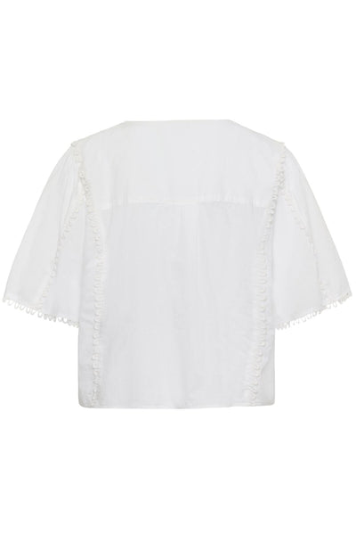KBFry Blouse Bright White - 110601 - 10105953 Thumbnail