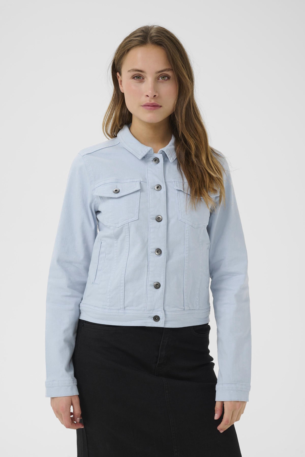 KAzelina Denim Jacket Soft Chambray - 10506287