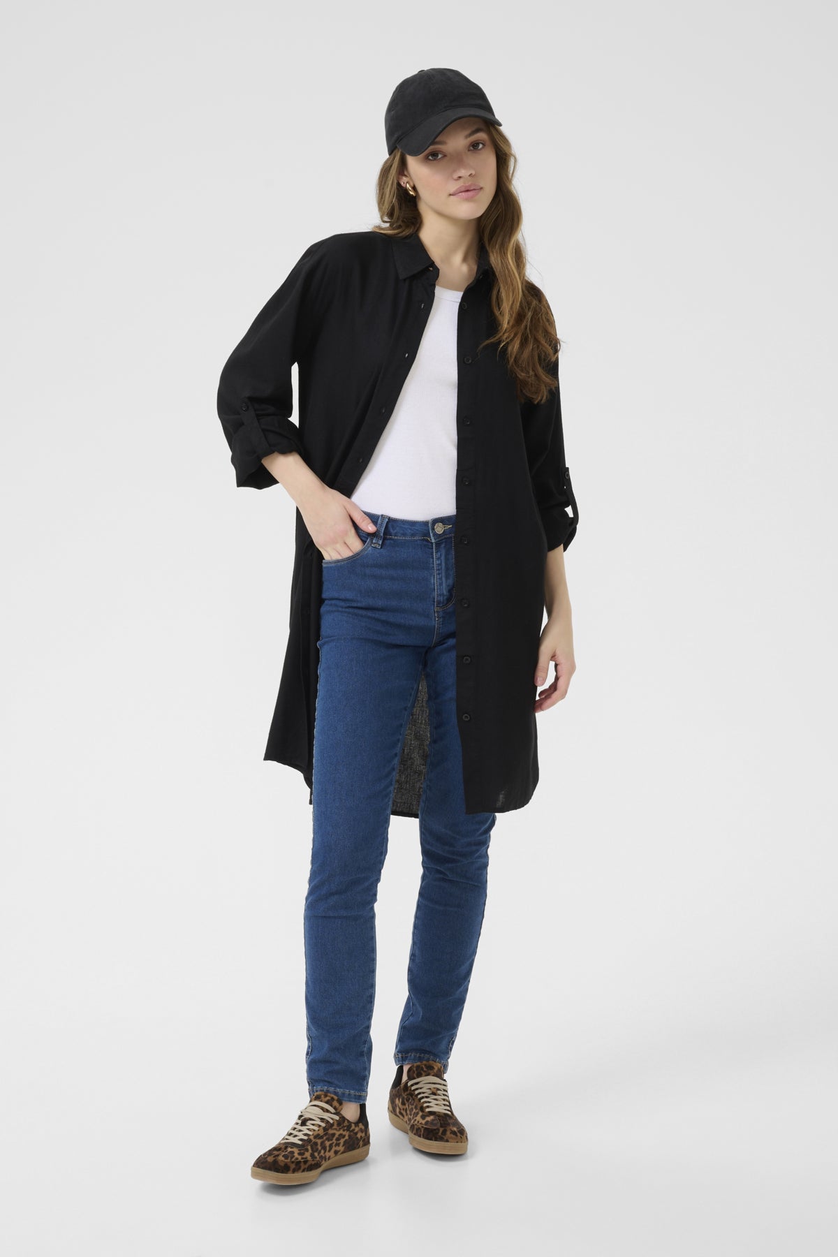 KAmilia Shirt Dress Black deep - 10508311