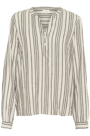 KAmilia Blouse Moonstruck / Black Stripe - 10508313