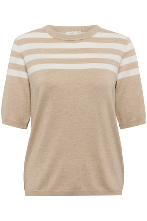 KAlizza Striped Knit Feather Gray/Chalk Half Stripe - 10508410