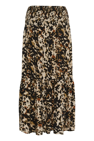 KAmaxi Smock Skirt Leopard Print - 10508816 Thumbnail