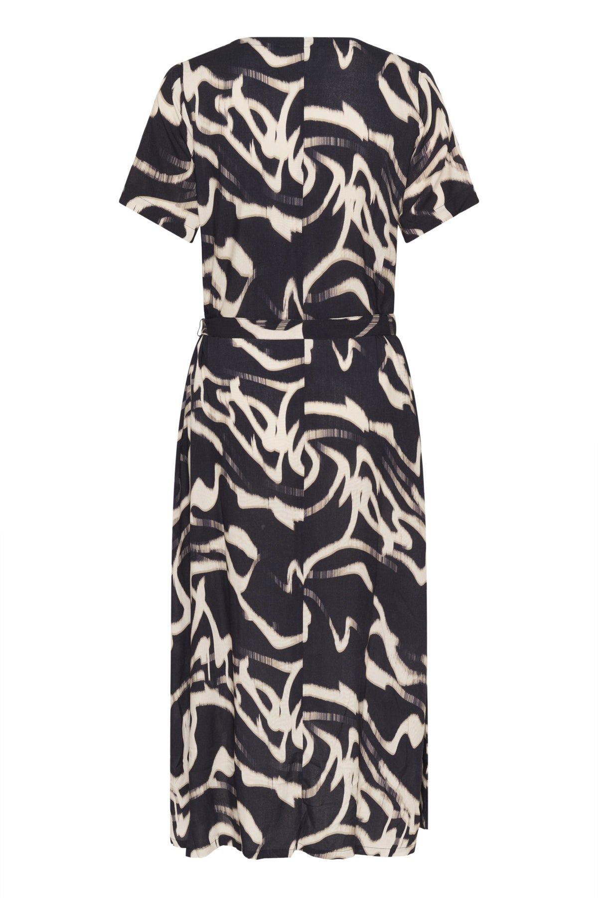 KAbeathe Dress Black/Nature Organic Lines - 10508894