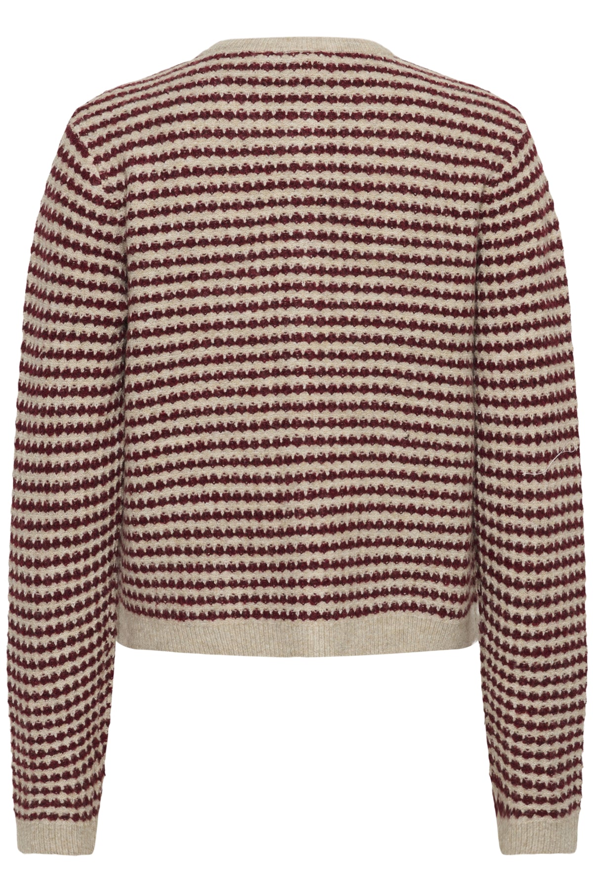 KAellery Knit Cardigan Feather gray mel./windsor wine - 10509031