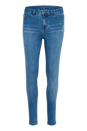 KAlaurine Jeans Washed/Destroyed Blue Denim - 10509407