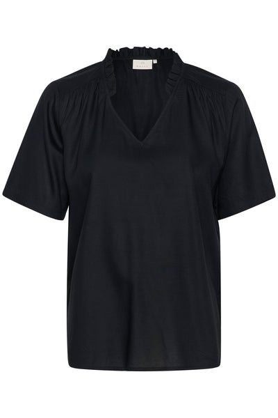KAtina Solid Blouse Black deep - 10509457 Thumbnail