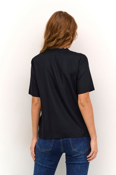KAtina Solid Blouse Black deep - 10509457 Thumbnail