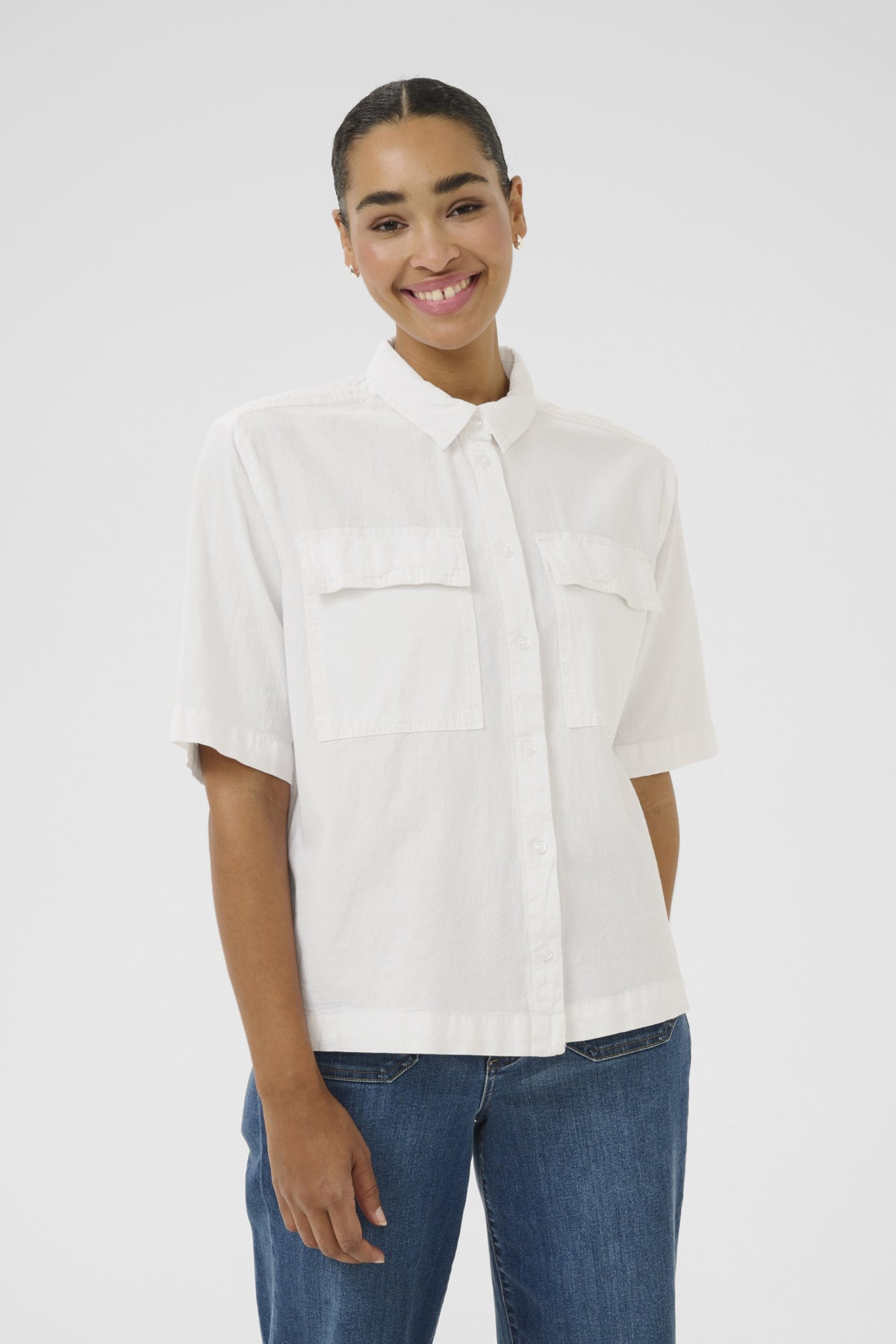 KAnaya Liah Shirt Chalk - 10509503