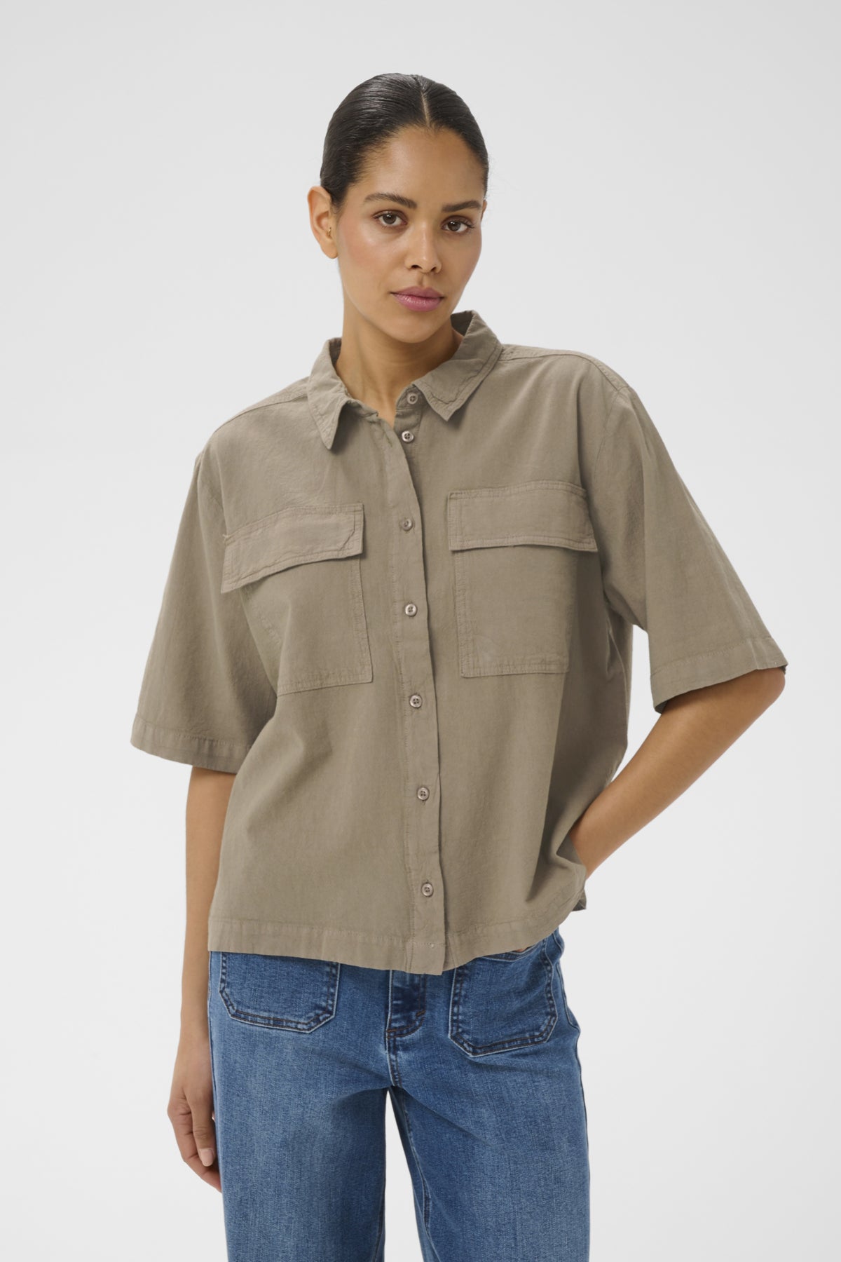 KAnaya Liah Shirt Brindle