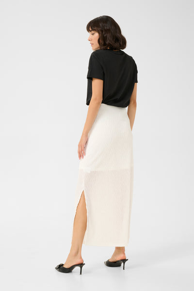 KAgerit Jersey Skirt Chalk - 10509588 Thumbnail