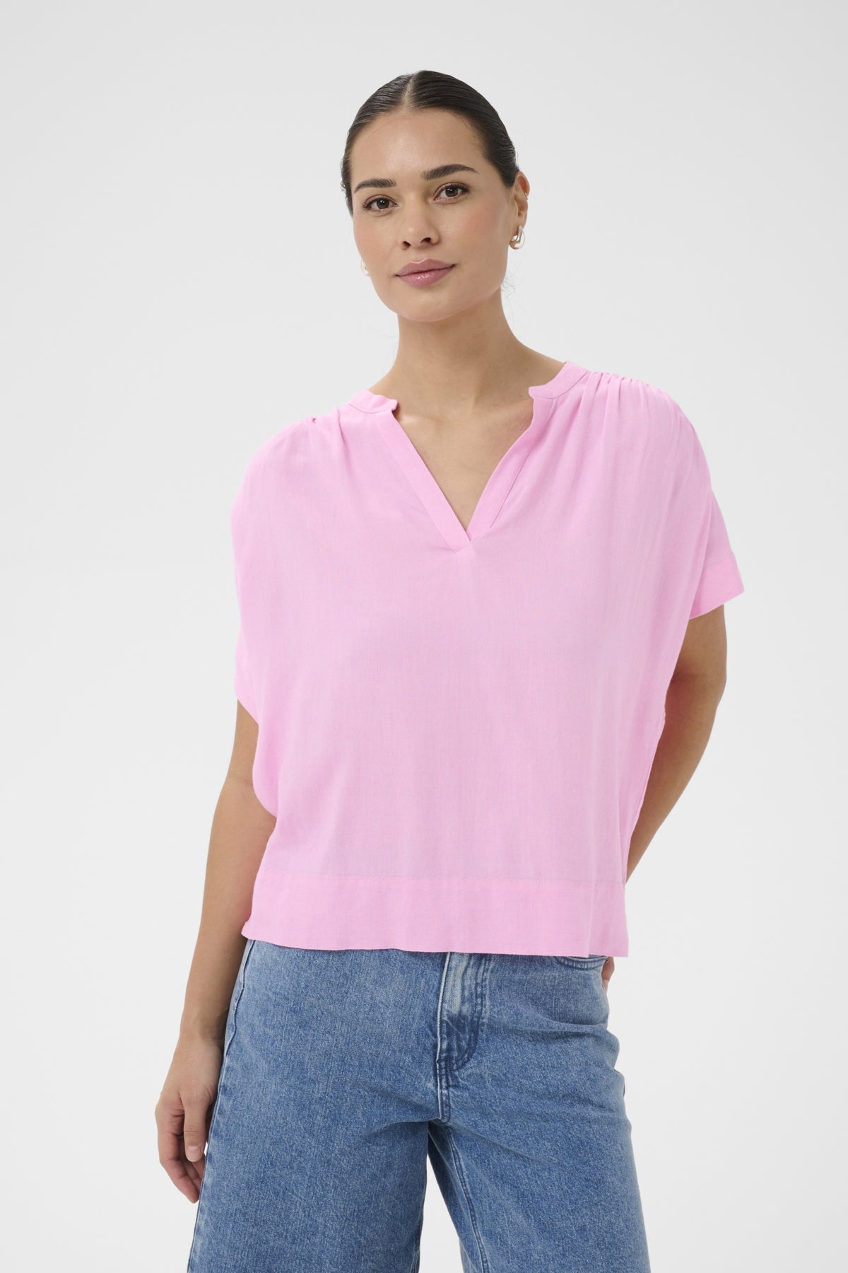 KAmilia Wing SL Blouse Pink Frosting - 152218 - 10509670