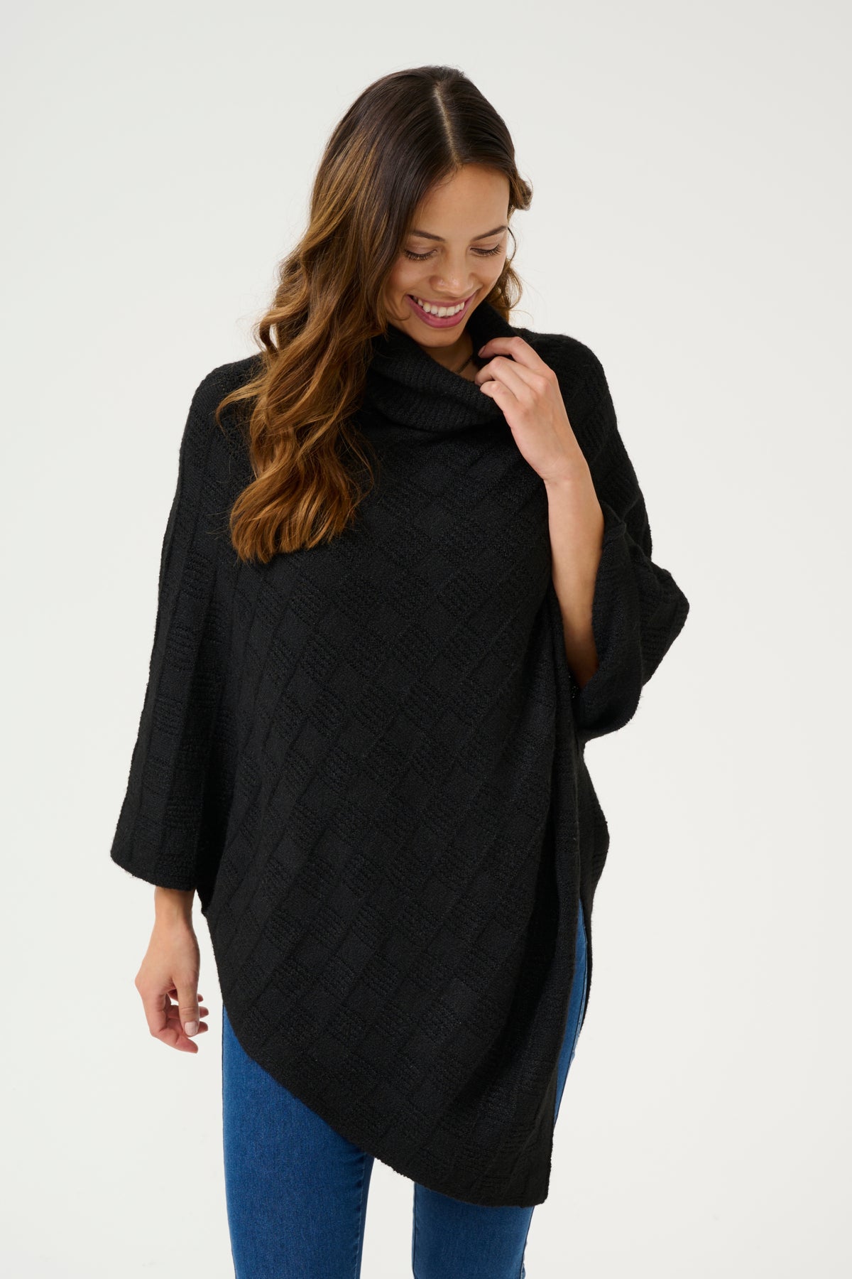 KAlouie Poncho Black deep - 10509849