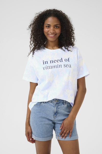KAroxy T-Shirt Light blue tie dye look - 10509944 Thumbnail