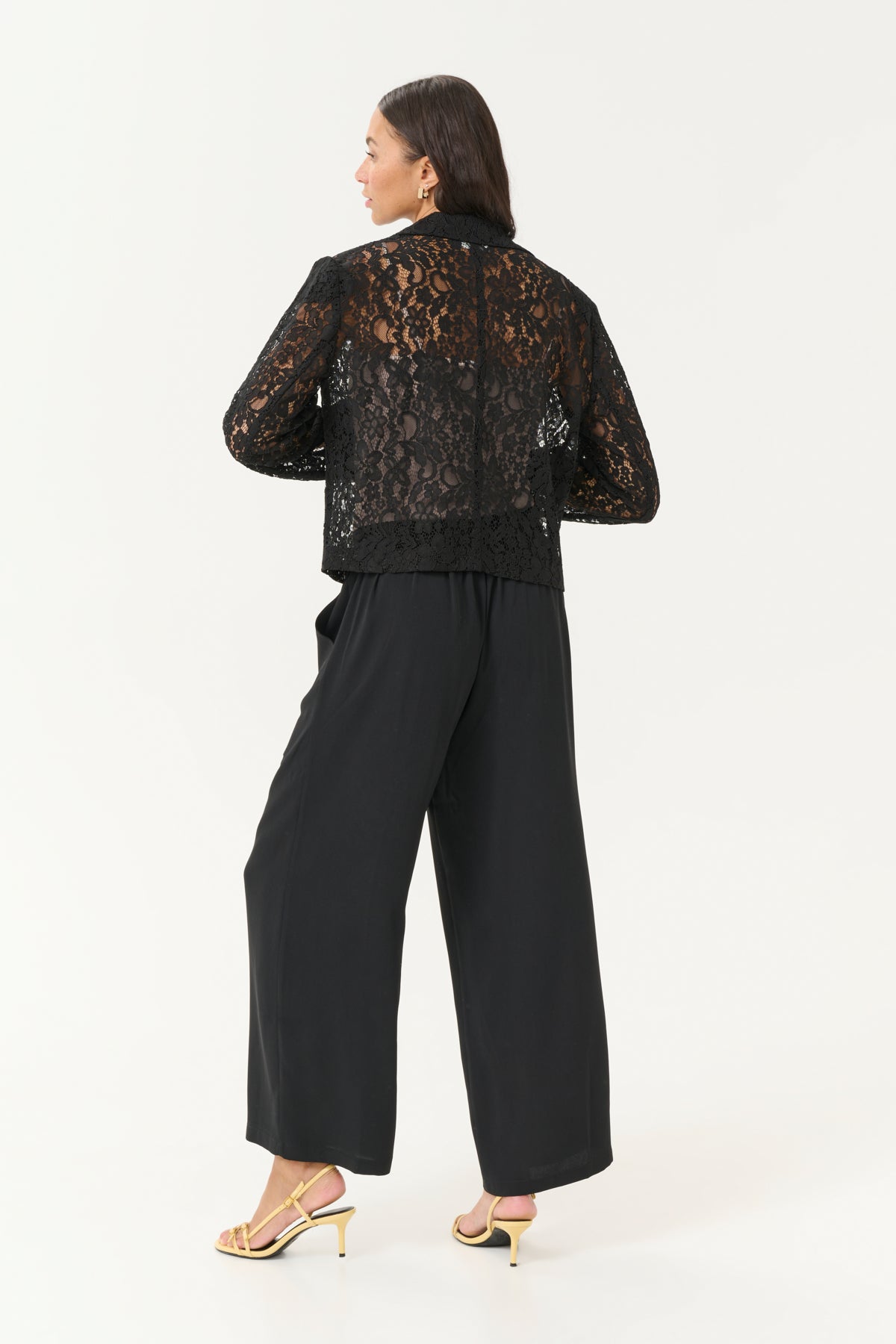 KAlora Lace Blazer Black deep - 10509950