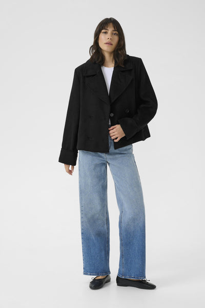 KAjulia Coat Black deep - 10510068 Thumbnail