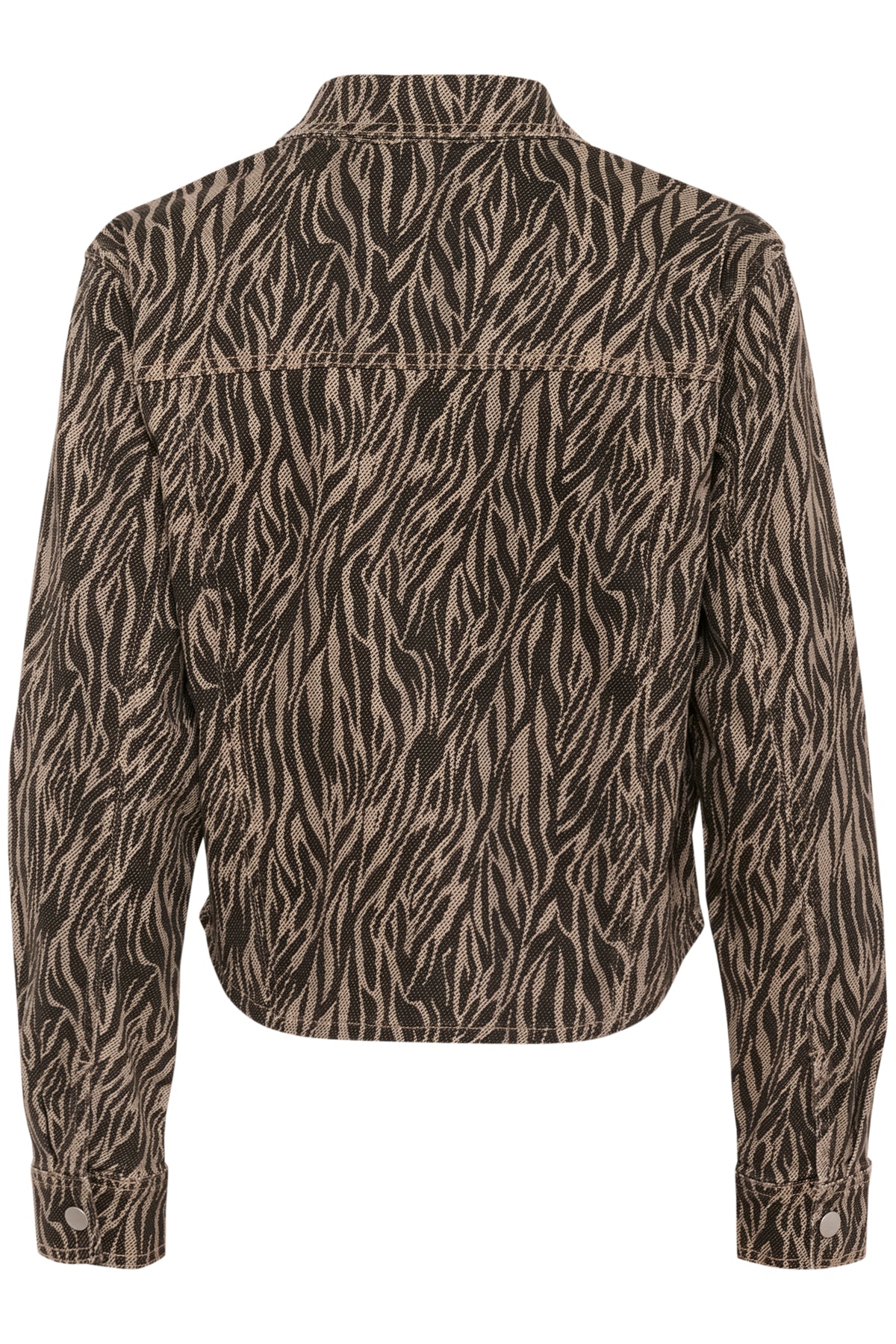 KAleondra Denim Shirt Feather Gray / Black Animal - 10510133