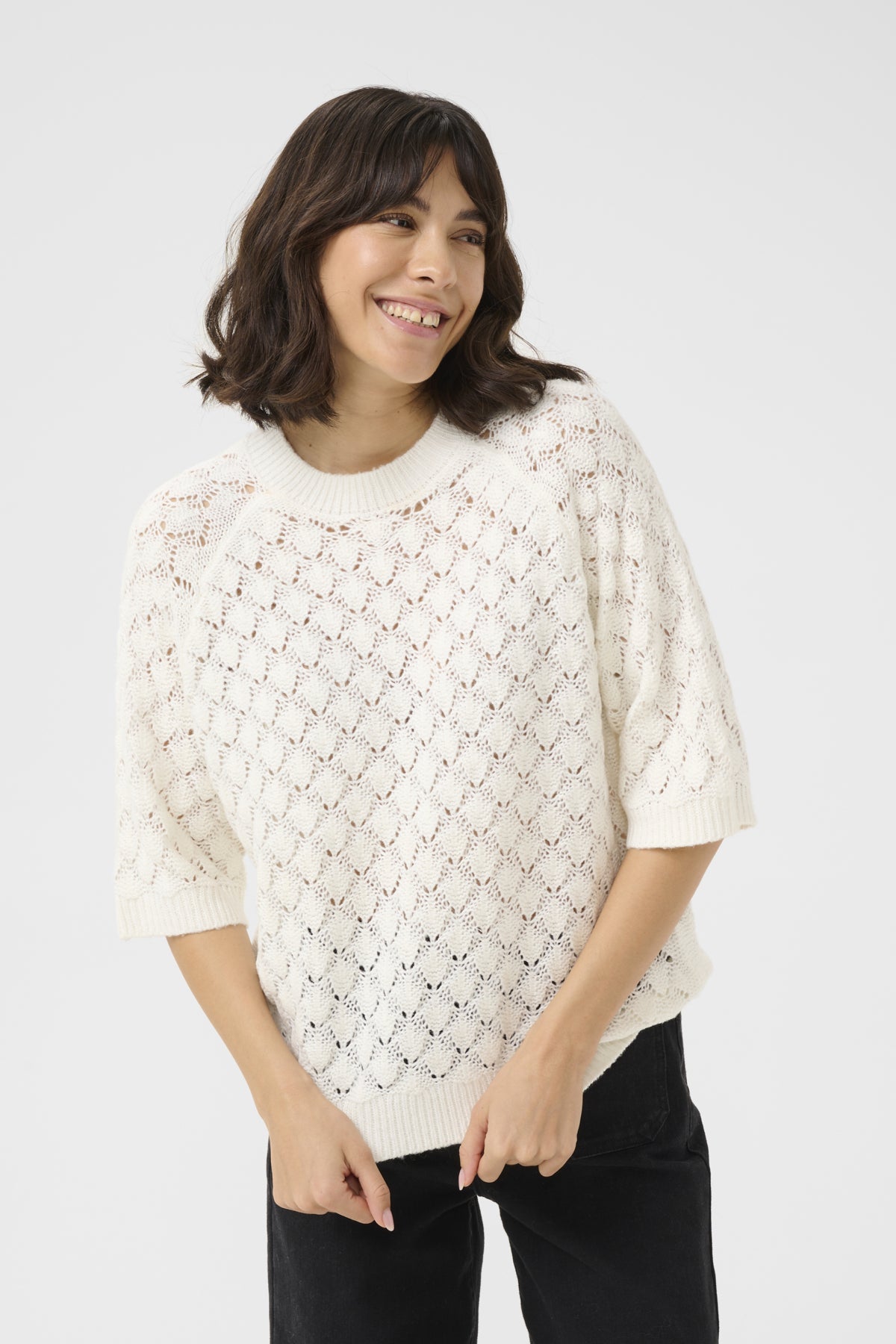 KAkani Knit Pullover Chalk