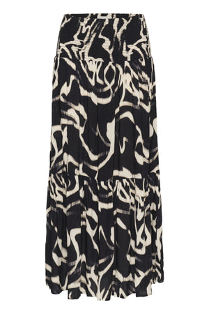 KAbeathe Skirt Black/Nature Organic Lines - 10510316