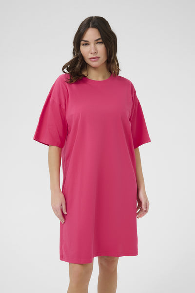 KAjudy T-Shirt Dress RASPBERRY - 10510365 Thumbnail