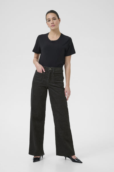 KAmolly Pants Black Oyster - 10510587 Thumbnail