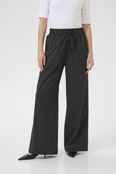 KAeliana Pants Black / Chalk Pinstripe - 10510610 Thumbnail
