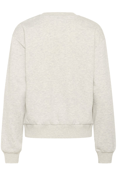 KAvivian Sweatshirt Grey Melange - 10510664 Thumbnail