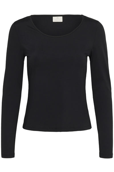 KAarina LS T-Shirt Black deep - 10510691 Thumbnail