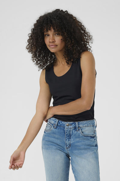 KAarina Jersey Top Black deep - 10510692 Thumbnail