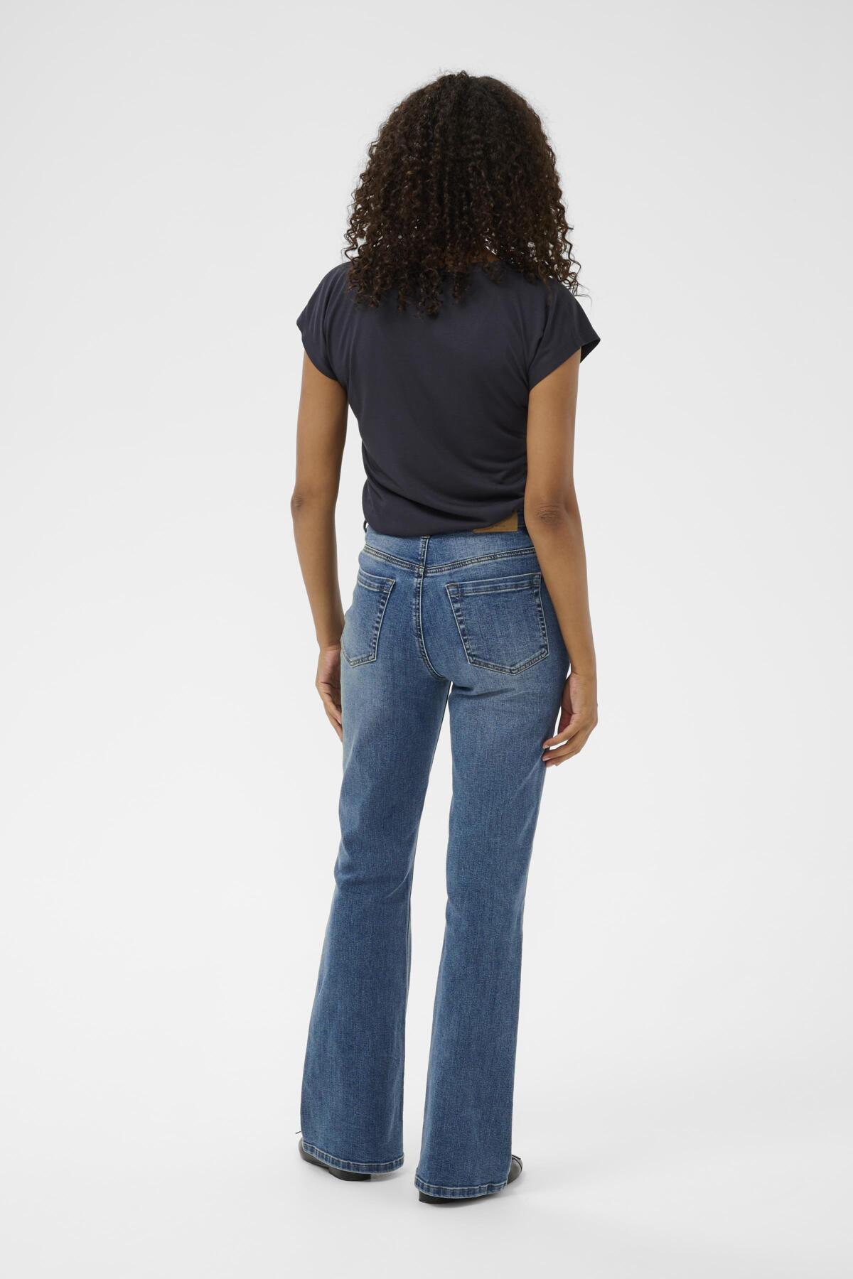 KAforest HW 1Slim Fit Jeans Medium Blue Denim - 10510720