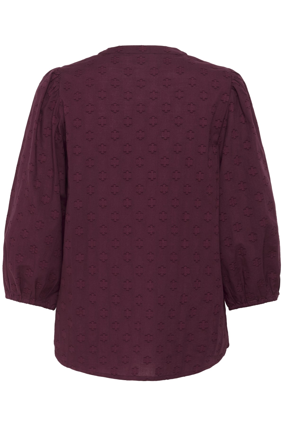KAenya Blouse 3/4 SL Windsor Wine - 10510755