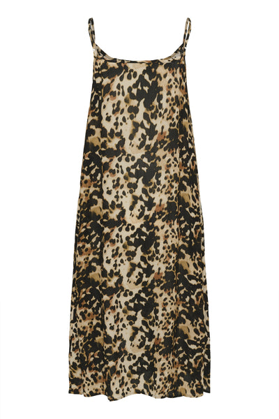 KAthora Amber Short Dress Leopard Print - 10510762 Thumbnail