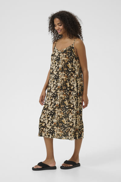KAthora Amber Short Dress Leopard Print - 10510762 Thumbnail