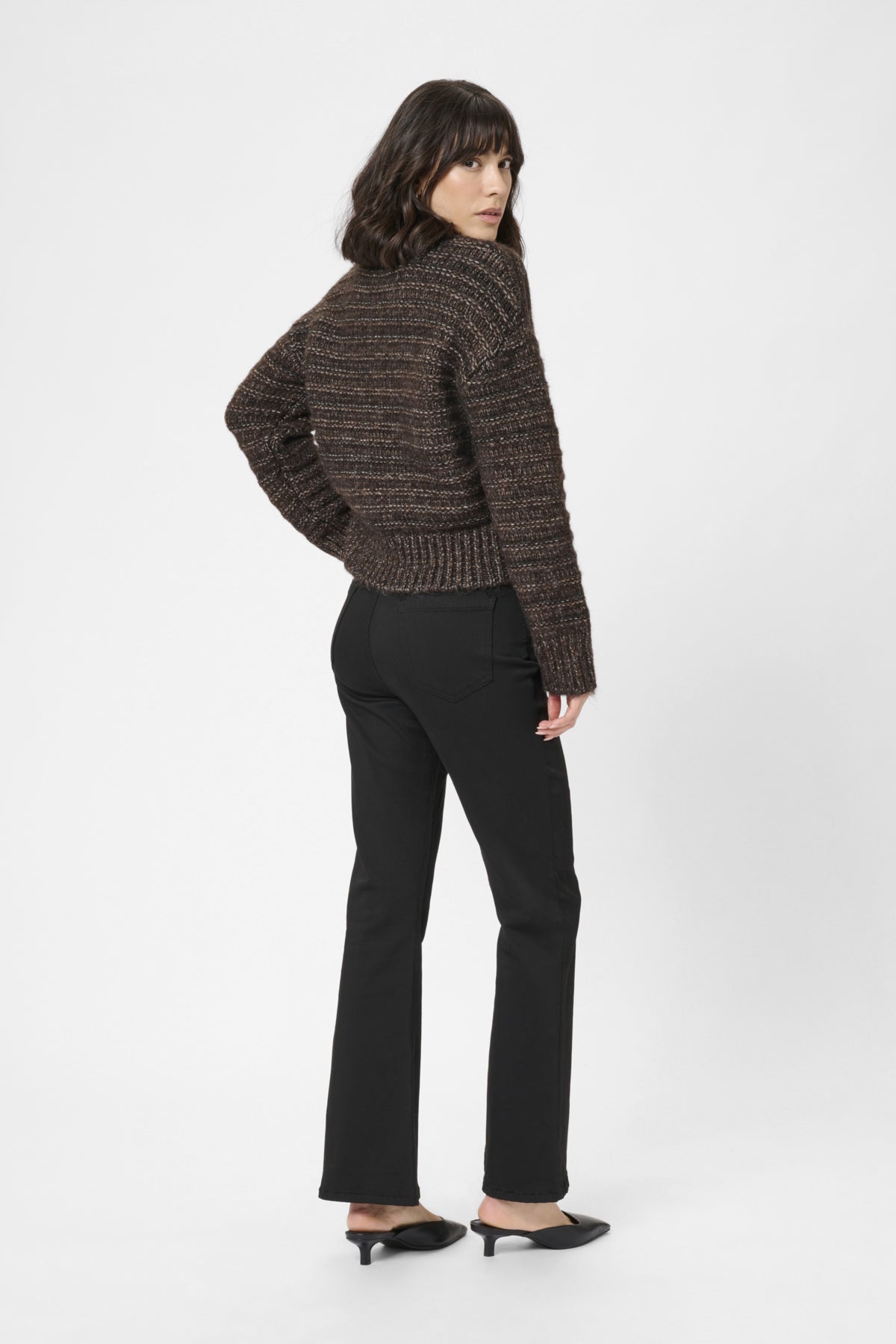 KAmarena Pullover Black Coffee Melange - 1911111 - 10510810