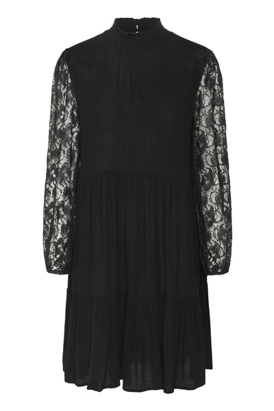 KAstine Amber Lace Dress Black Deep - 100121 - 10511004 Thumbnail